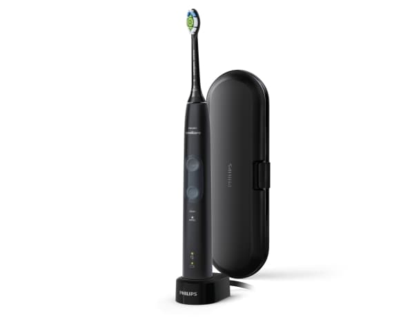 Philips 4500 series HX6830/53 elektrisk tannbørste Voksen Sonik tannbørste Sort, Grå