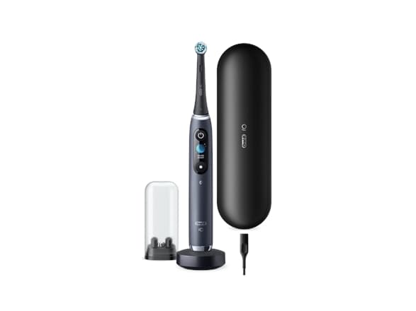 Oral-B iO 4210201303015, Voksen, Roterende, pulserende tandbørste, Sort, Batteri, 1 stk, 1 stk