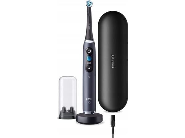 Oral-B iO 4210201303015, Voksen, Roterende, pulserende tandbørste, Sort, Batteri, 1 stk, 1 stk