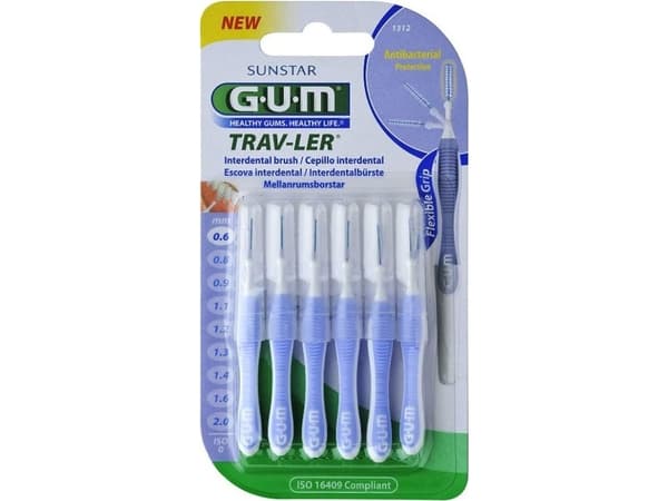 Sunstar GUM D. GUM SILVER PINK VIOLET A_6 1312/6