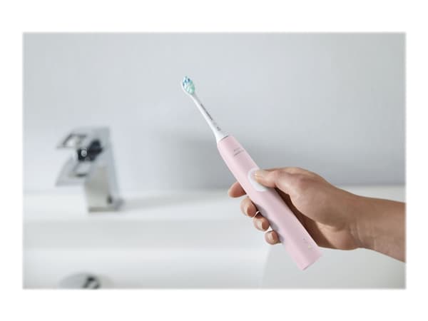 Philips 4300 series HX6806/03 elektrisk tannbørste Voksen Sonik tannbørste Rosa