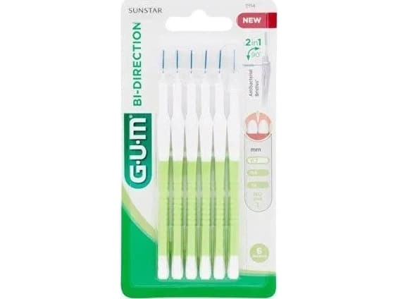 Sunstar GUM D.GUM SZCZ.BI-DIRECTION ZIELONA 2114