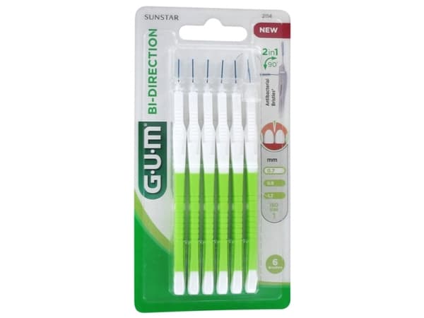 Sunstar GUM D.GUM SZCZ.BI-DIRECTION ZIELONA 2114