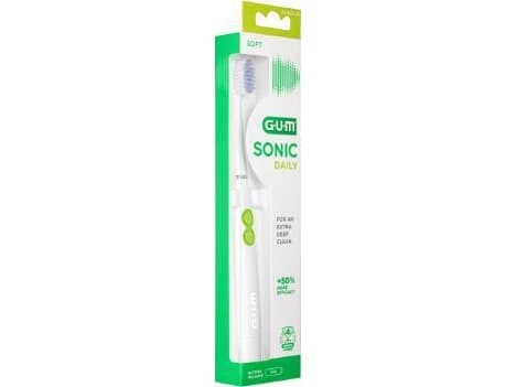 Tandborste Gum Sonic Daily Battery Powered White