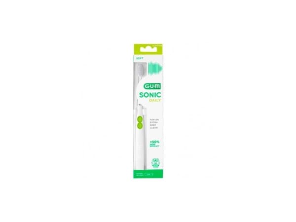 Tandborste Gum Sonic Daily Battery Powered White