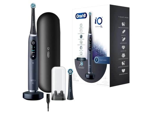 Oral-B iO Series 9N - Elektrisk tannbørste - Sort Onyx