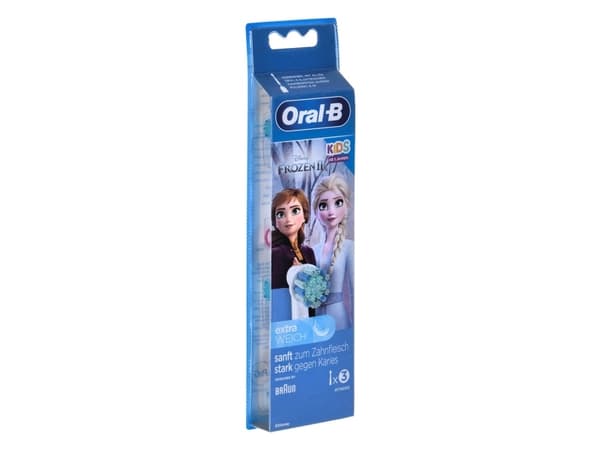 Oral-B Stages Power Ice Queen II -harjat, 3 kpl