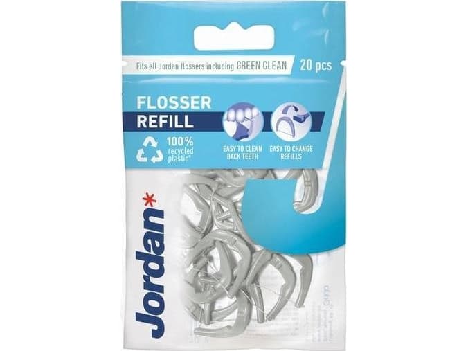 Jordan JORDAN_Easy Clean Flosser floss for a dental floss handle 20pcs.