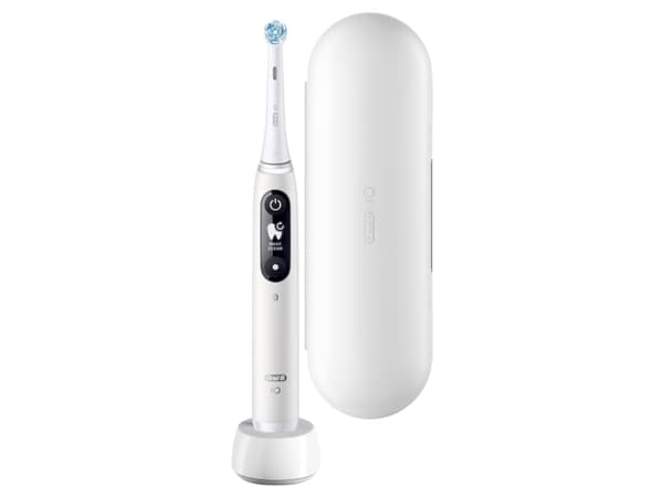 Oral-B magneettinen hammasharja iO Series 6 Valkoinen Alabaster