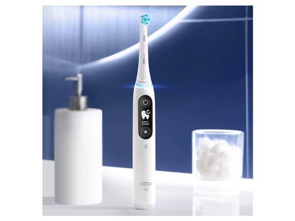 Oral-B magneettinen hammasharja iO Series 6 Valkoinen Alabaster