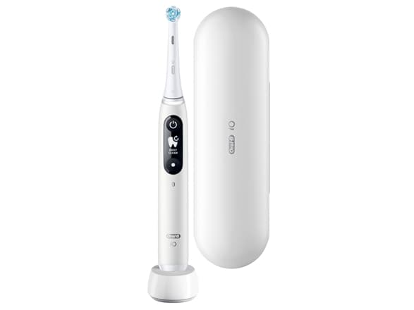 Oral-B iO Series 6 hvit alabast magnetisk tannbørste