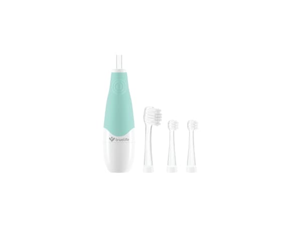 TrueLife SonicBrush Baby G, Barn, Ultraljudstandborste, Mjuk, 32000 rörelser per minut, Vit, 4 x 30 sec