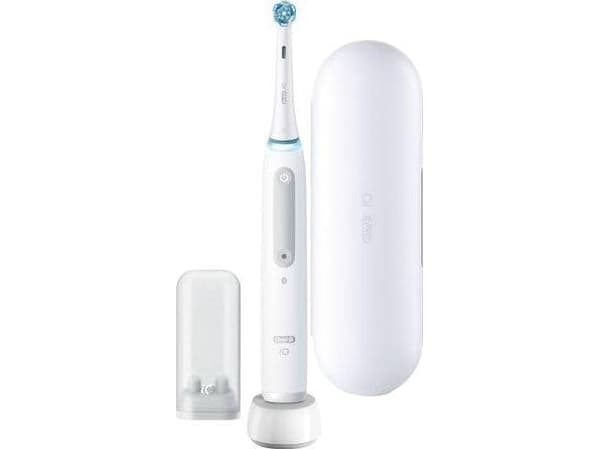 Oral-B iO SERIES 4 Elektrisk Tandbørste og Etui Hvid