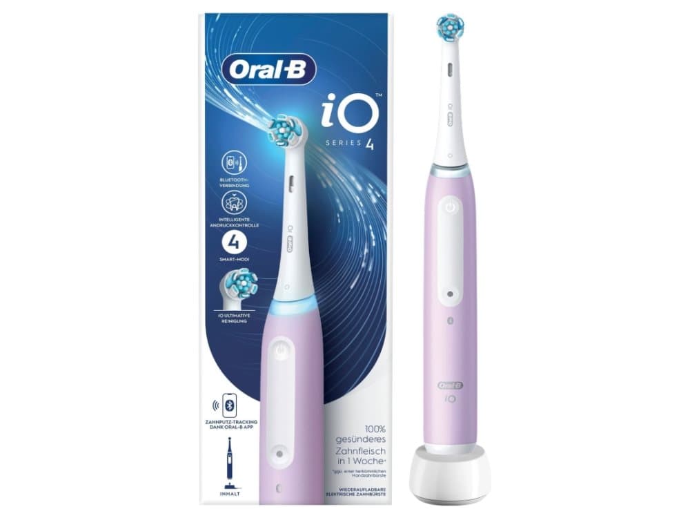Oral-B iO Series 4 Lavender Elektrische Zahnbürste