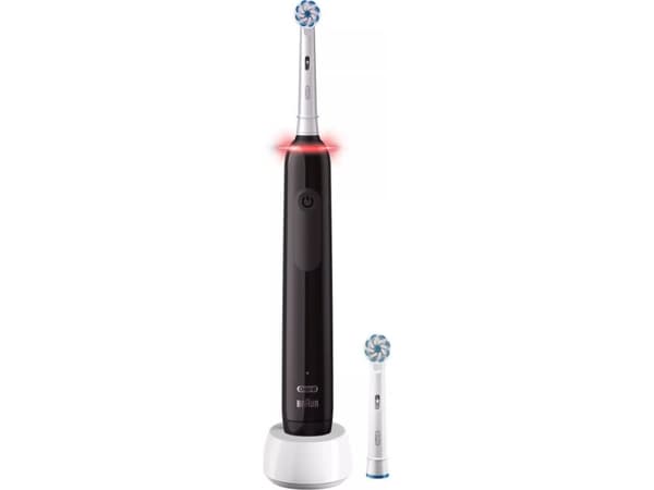 Oral-B Pro 3 3000 - Eltandborste - Svart