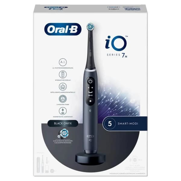 Oral-B iO Series 7N elektrisk tandborste - svart onyx