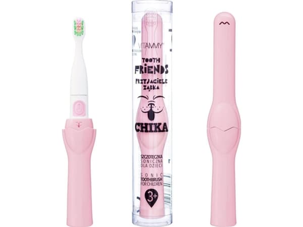 Vitammy Sonic toothbrush Tooth Friends Chika Pink