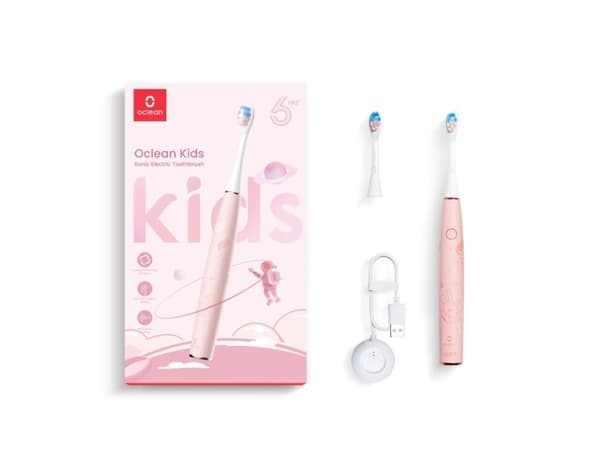 Oclean Kids Sonic -hammasharja (vaaleanpunainen)