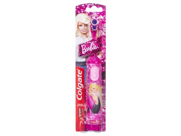 Colgate Barbie, Barn, Oscillerende Tannbørste, Rosa, Batteri, AAA, 1 stykker