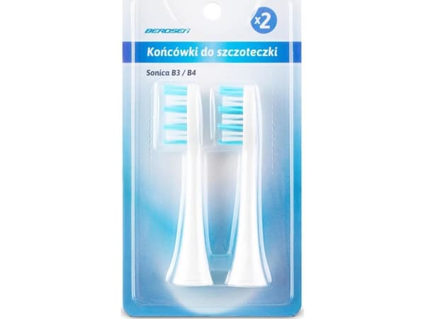 Berdsen attachment nozzles for the Berdsen sonic toothbrush 2 pcs.
