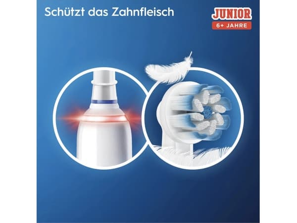 Braun Junior Mimmi Pigg - Barn - Daglig vård - Känslig - Svart - Röd - Vit - 2 min - 30 sek - 6 år - Uppladdningsbart batteri (760703)