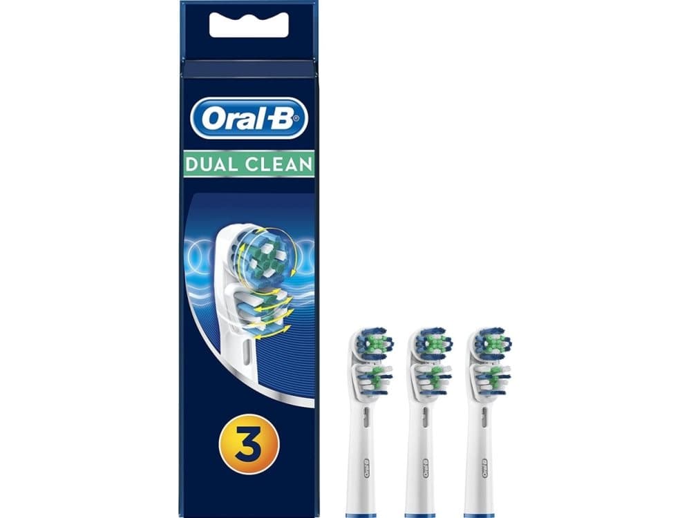 Oral-B 64711702 tannbørstehode 3 stykker Blå, Grønn, Hvit