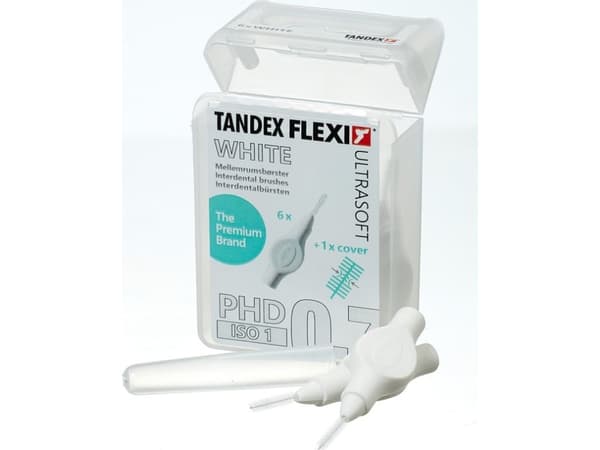 Tandex Tandex ( 6 szt.) Flexi Ultra Soft White 2,5 mm Ultra Fine