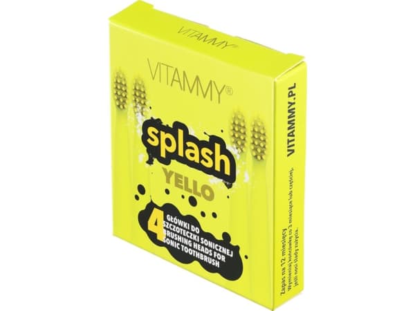 Vitammy tips til Splash sonic tannbørsten, 4 stk.