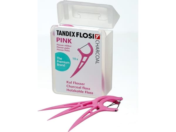 Tandex Floser with carbon thread Pink (10 pcs.)