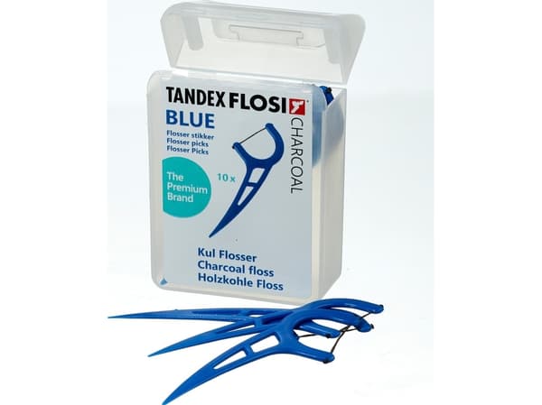 Tandex Floser with Blue carbon thread (10 pcs.)
