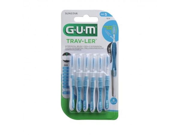 Sunstar GUM D. GUM INTERDENTAL BRUSH 1614/6