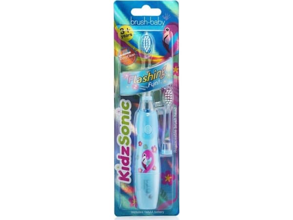 Brush-baby KIDZSONIC FLAMINGO sininen hammasharja