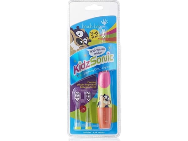 Brush-baby KIDZSONIC Rosa/Orange tandborste