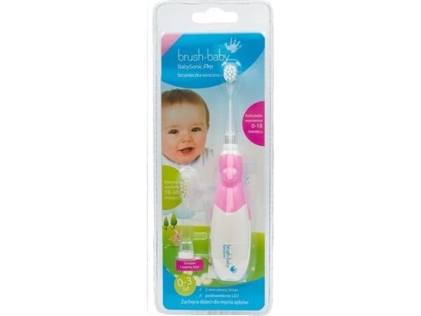 Brush-baby BRUSHBABY PRO SONIC BRUSH 0-3l pink