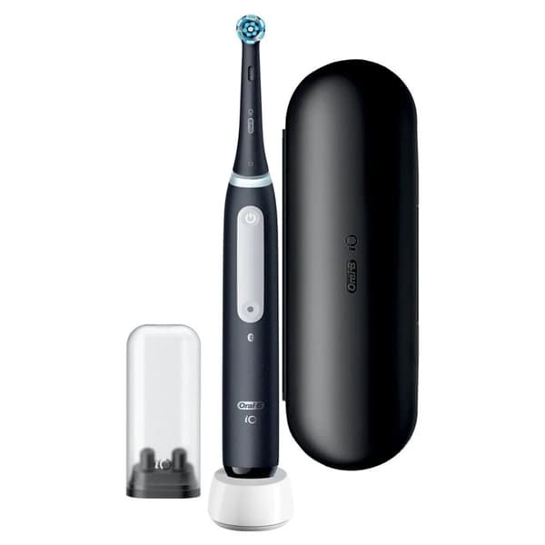 Oral-B iO Series 4 magnetisk tannbørste matt svart + etui