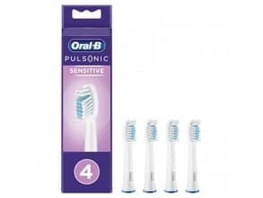 Oral-B Pulsonic Sensitive, 4 st, Vit, Oral-B, Pulsonic
