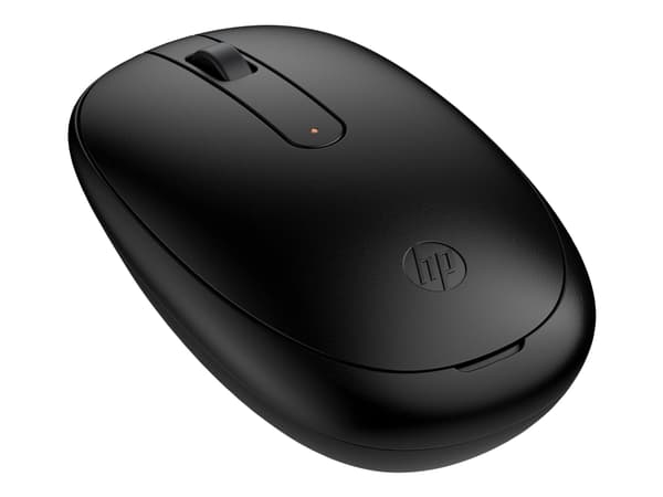 HP 240 - Mus - höger- och vänsterhänta - optisk - 3 knappar - trådlös - Bluetooth 5.1 - gagatsvart - för Laptop 14, 14s, 15, 15s, 17; Pavilion 32