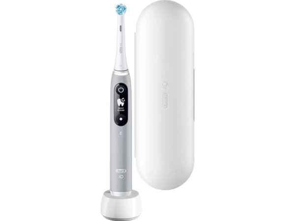 Oral-B iO 4210201381686, Roterande tandborste, Daglig vård, Gum omsorg, Intense, Känslig, Tandblekning, Grå, Grå, Rund, Batteri