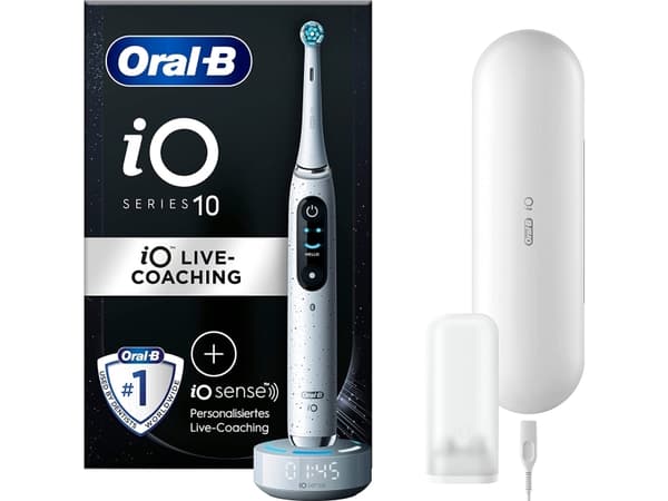 Oral-B iO Series 10 elektrisk tannbørste - Stardust White