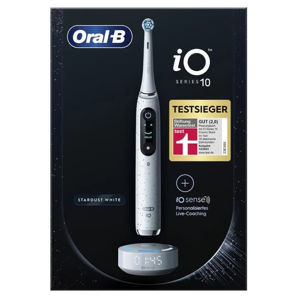 Oral-B iO Series 10 elektrisk tannbørste - Stardust White