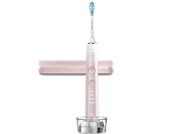 Philips Sonicare DiamondClean 9000 HX9911 - Tandborste - silk pink to white gradient