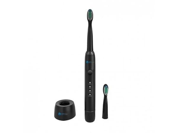 Oromed SONIC BASIC BLACK, Aikuinen, Värisevä hammasharja, Syväpuhdistus, Herkkä, Valkaisu, 28000 liikettä minuutissa, Musta, 2 min