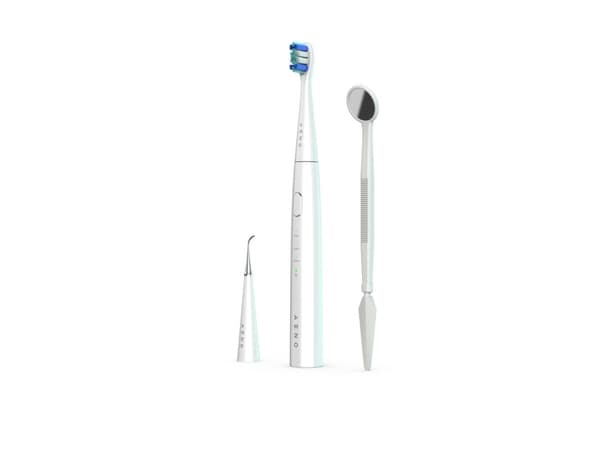 AENO Sonic Electric toothbrush, DB8: White, 3modes, 3 brush heads + 1 cleaning tool, 1 mirror, 30000rpm, 100 days without charging, IPX7