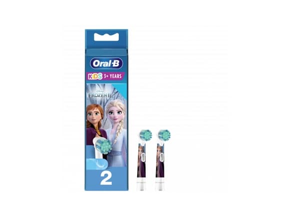 Oral-B | Toothbruch replacement | EB10 2 Frozen II | Heads | For kids | Number of brush heads included 2 | Number of teeth brushing modes Does not ap