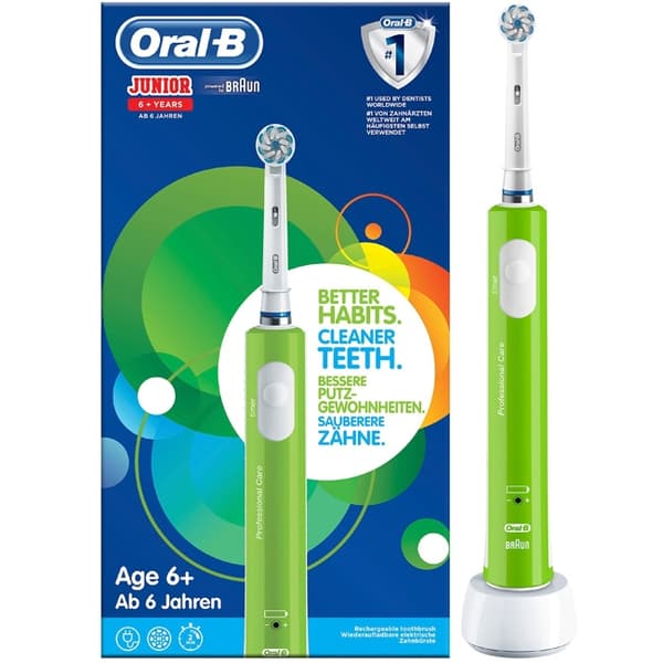 Oral B Eltandborste Junior Green SUT