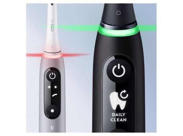 Oral-B iO 6, Aikuinen, Värisevä hammasharja, Päivittäinen käyttö, Syväpuhdistus, Ienhoito, Herkkä, Valkaisu, Musta, 2 min, Musta