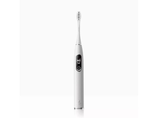 Oclean X Pro Elite sonisk tandbørste (limegrå)