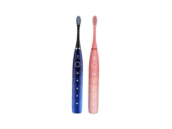 Oclean Find Duo äänihammasharjasetti (punainen/sininen)