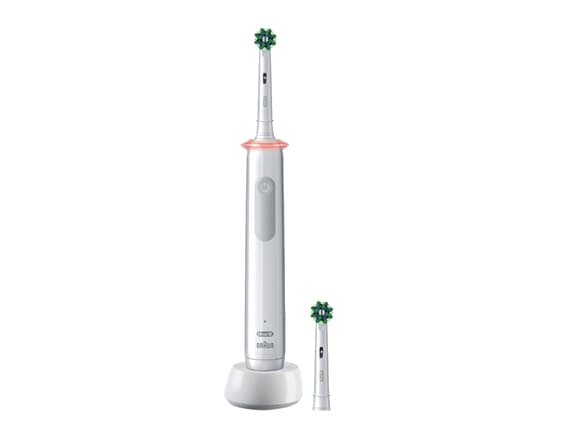 Oral-B Electric Toothbrush | Pro 3 3000 Cross Action | Rechargeable | For adults | Number of brush heads included 2 | Number of teeth brushing modes