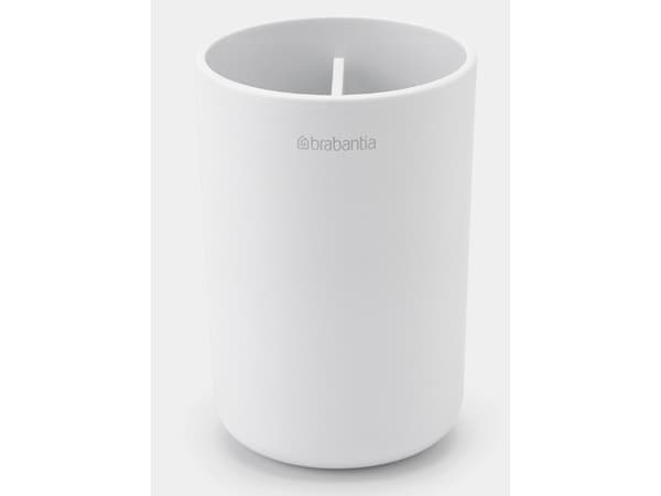 Brabantia 280306, Fristående tandborsthållare, Vit, Sink, Bord, 76 mm, 76 mm, 110 mm